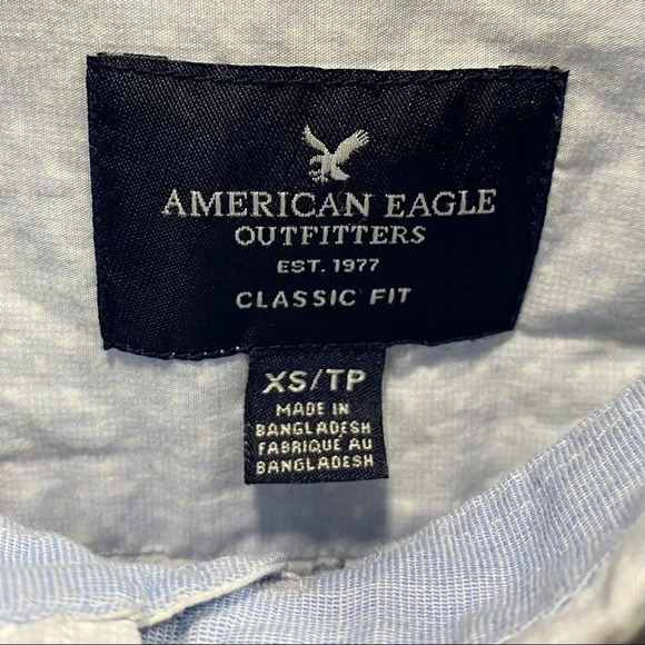 AEO Button Down Shirt 🇺🇸🦅 Men’s XS - Picture 4 of 4